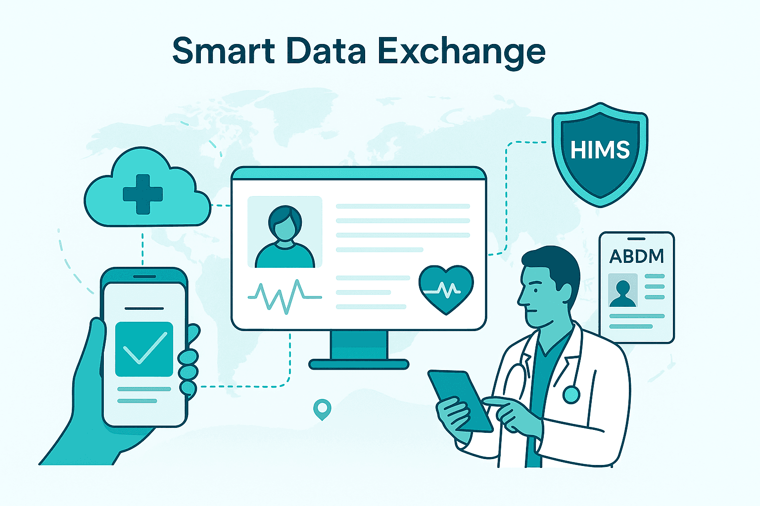 Smart Data Exchange visualization