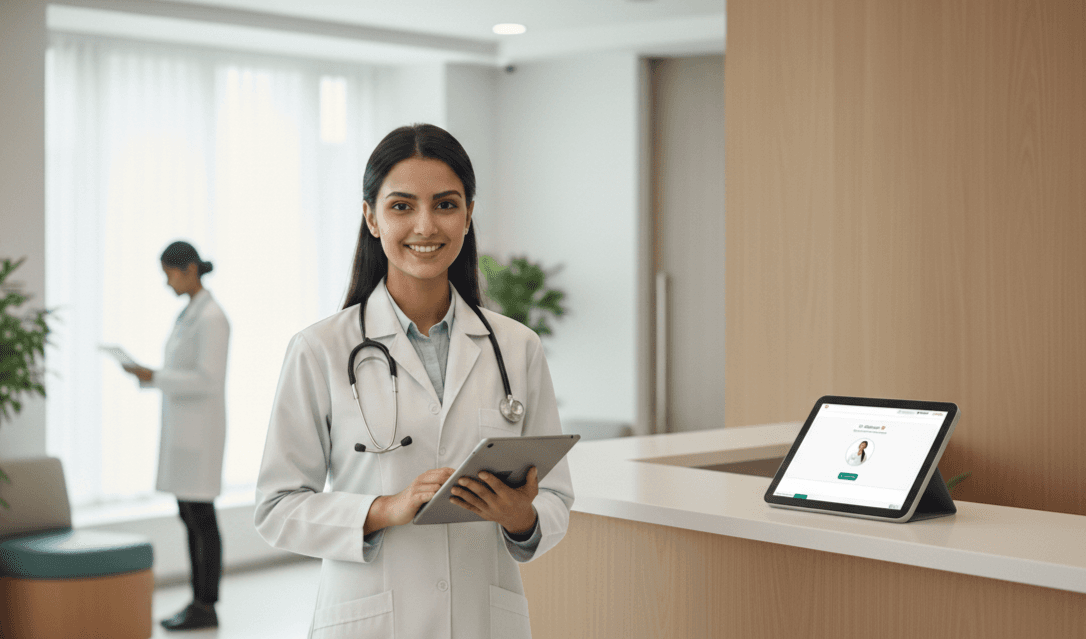 Smart OPD Dashboard Interface