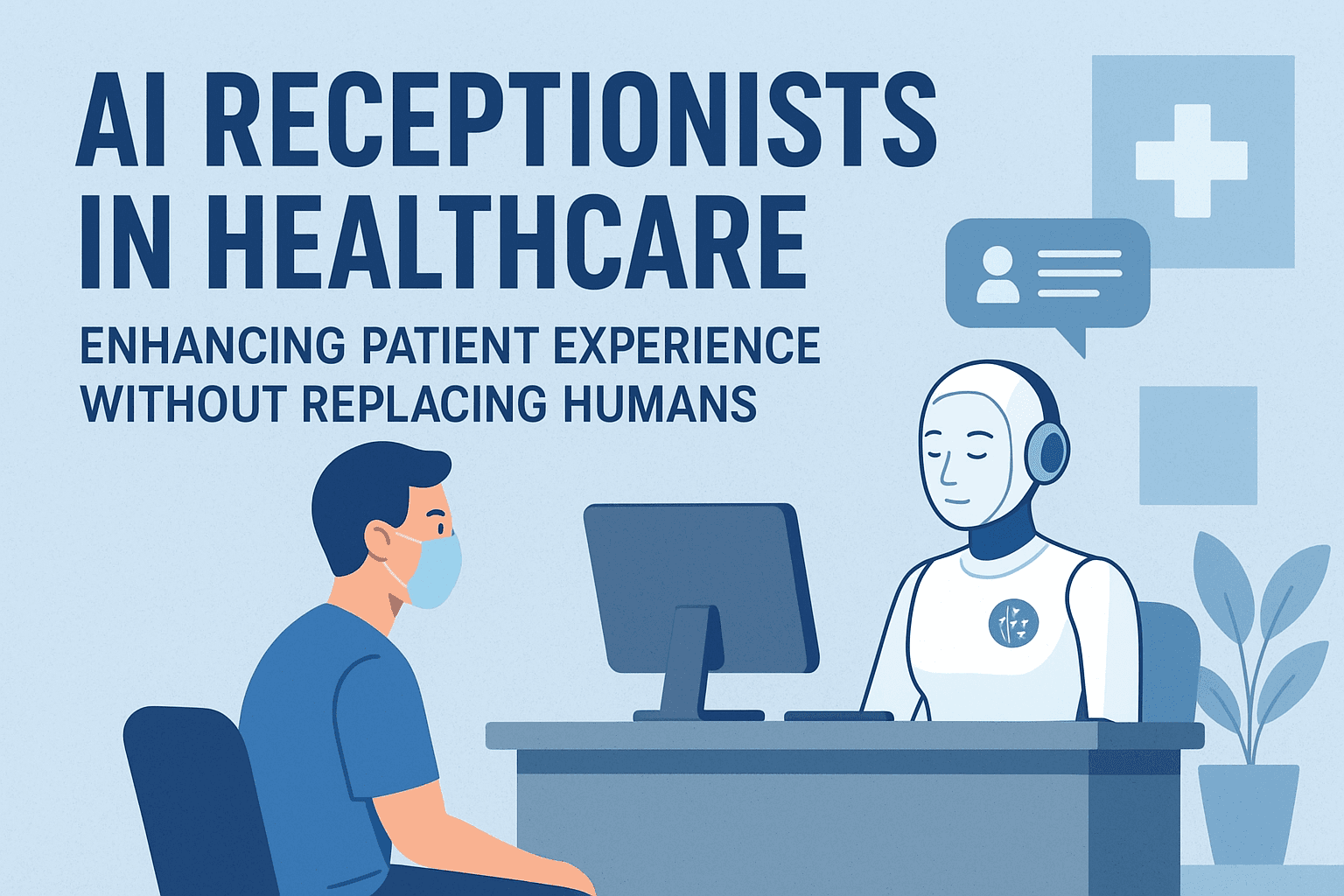 AI Receptionists in Healthcare: Enhancing Patient Experience Without Replacing Humans