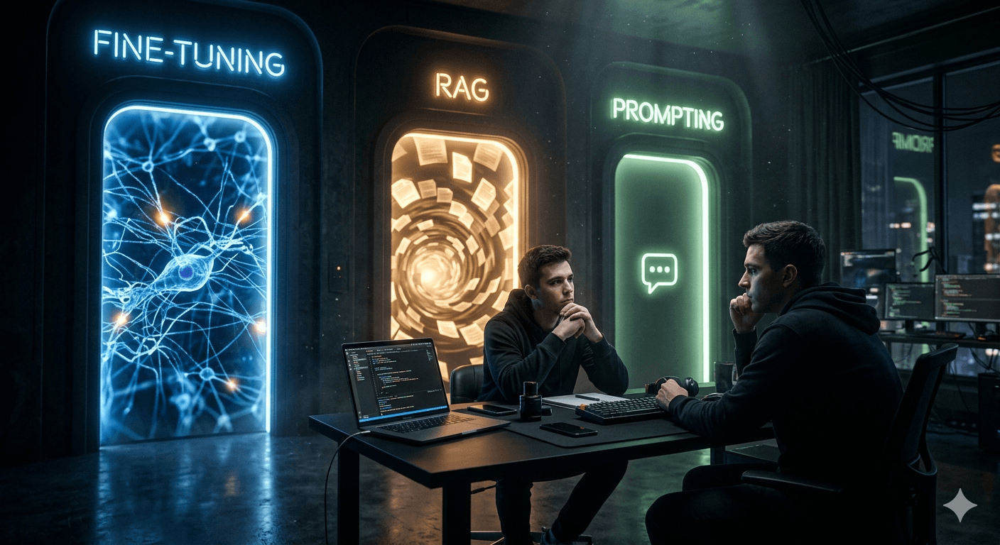 Fine-Tuning vs RAG vs Prompting — Which One Should You Actually Use?